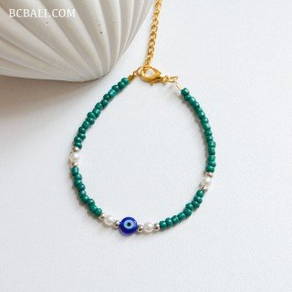 Best Quality Evil Eyes Beads Bracelet Premium Handmade in Bali